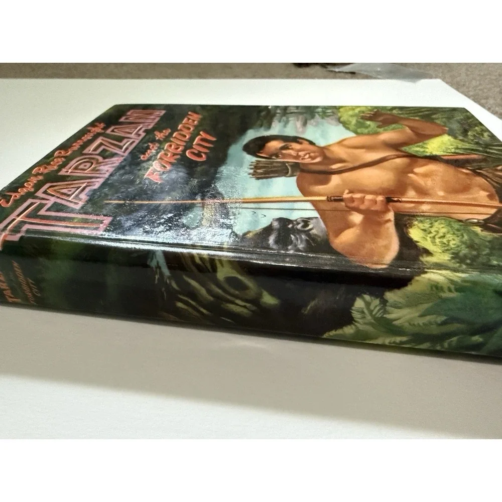 TARZAN AND THE FORBIDDEN CITY Edgar Rice Burroughs (1954) Whitman hardcover READ